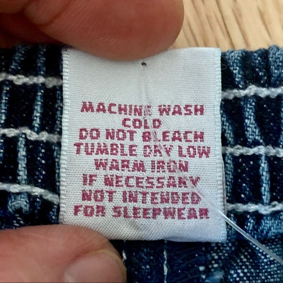 NWT GYMBOREE “Whale Watching” Girls Lace Up Embroidered Jeans Denim Size 7 - Picture 13 of 13